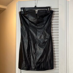 Brand new Superdown faux leather mini dress